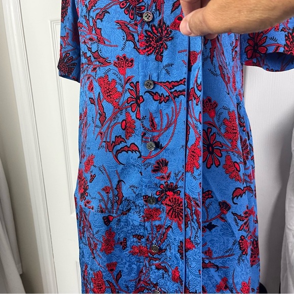 Derek Lam silk button down short sleeve women’s size 0 - Picture 10 of 14